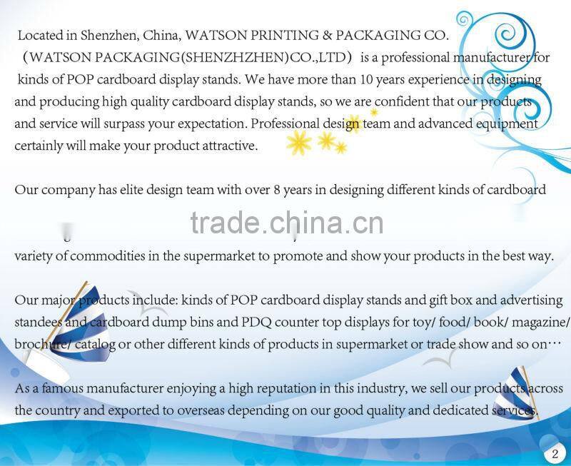 Red Wine The Whisky of the Month Paperboard POP Display Standee