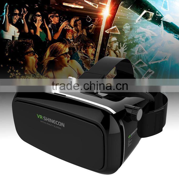 Good price plastic vr headset for smartphone 3d virtual reality glasses