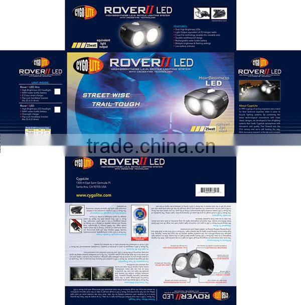 2015 new fashion high quality custom LED packaging box
