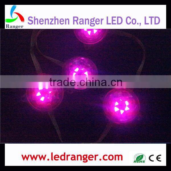 50mm Dmx512 Pixel Module 5050 6LEDs,DC24V DMX512 Addressable LED Pixel Module