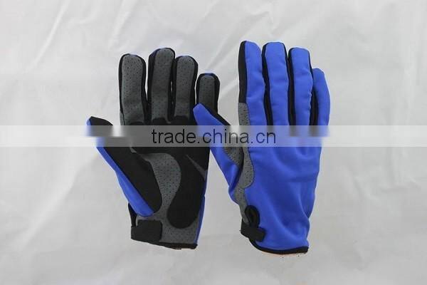 Silicone print palm cycle gloves