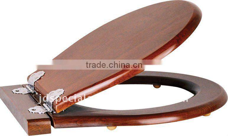 wood toilet seat cover