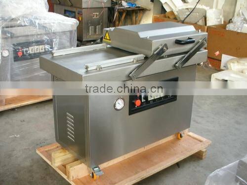 vegetable double chamber automatic pendulum cover plastic sealing or hand held vacuum packing machine with CE certificate