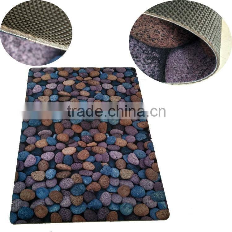 new products colorful stones bath mat safety