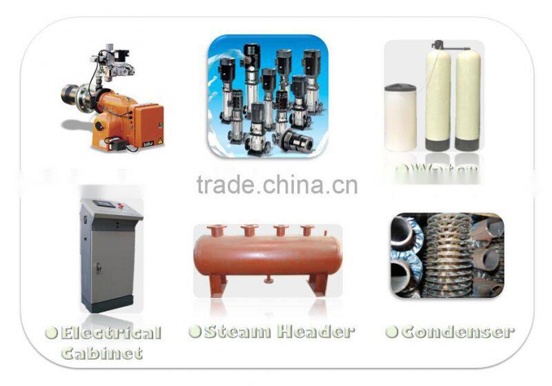 natural gas boiler of 3 ton pressure 5 bar