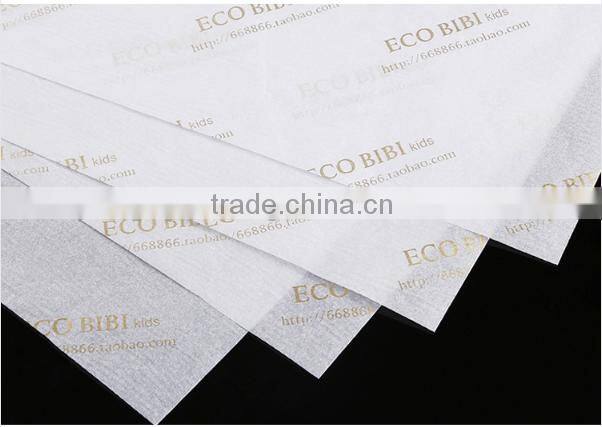 Logo printed Wrapping tissue paper for clothes