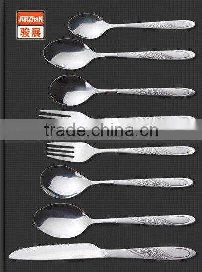 India style Stainless Steel Flatware Set with low price