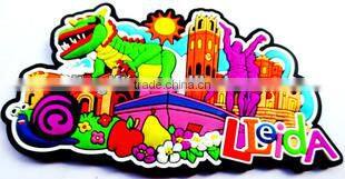 Colorful Soft PVC Fridge Magnet from China