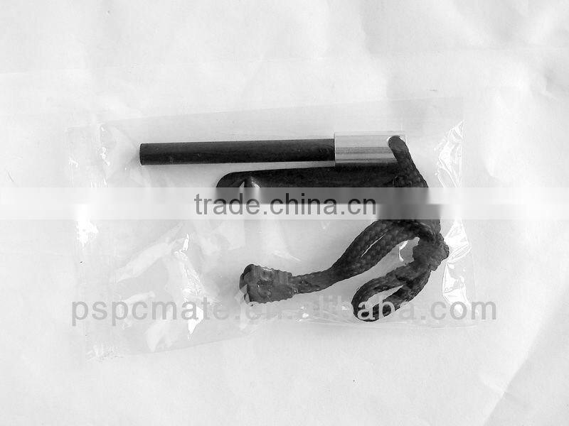 Survival Magnesium Flint Rod Fire Starter with scraper