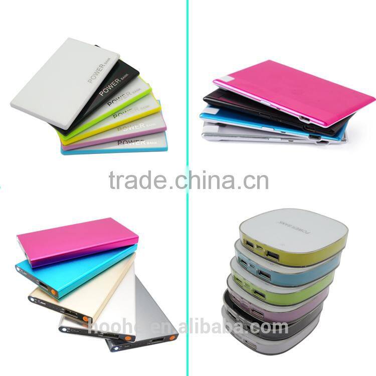 power bank ,colorful design external charger,rohs fcc ce power bank for iphone and Samsung