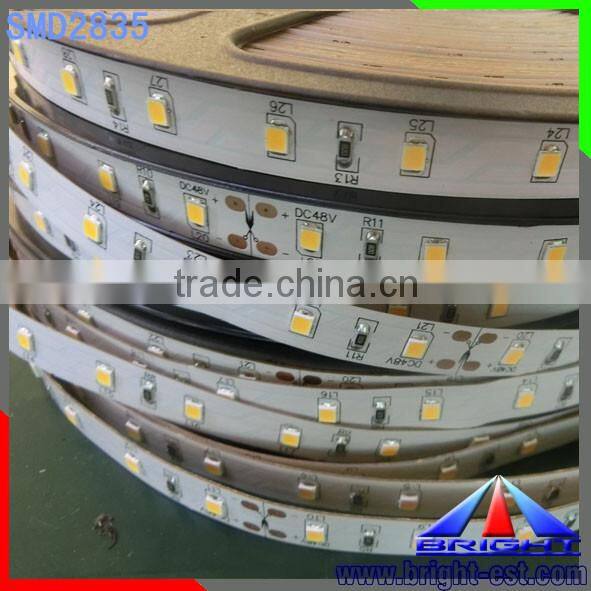 Two color SMD2835/SMD5630 temperature adjustable led strip 12V