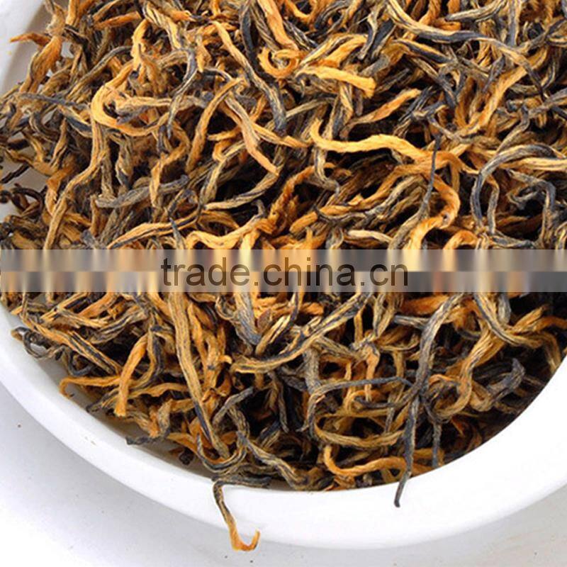 Super china Fujian black tea lapsang souchong jinjunmei golden buds tea