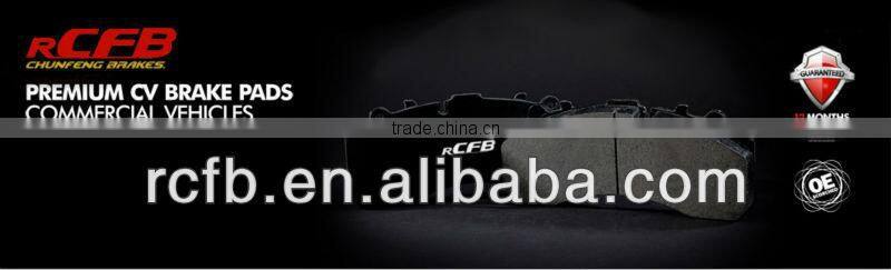 Heavy truck Brake Pad 29087-use for Actros,Atego,Axor,Citaro,DAF,MAN,IVECO