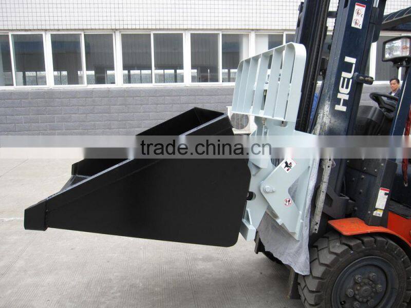 Forklift Attachment Hinged Fork