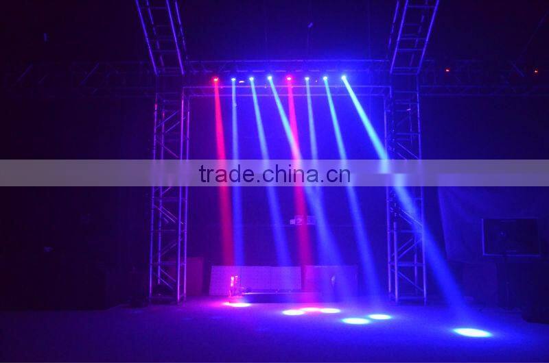 led effect light 4pcs*10w RGBW 4in1 CREE led 4 heads mini led beam moving head light