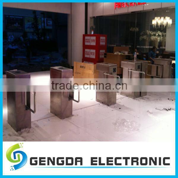 STAINLESS STEEL CIRCULAR BEAD SWING TURNSTILE