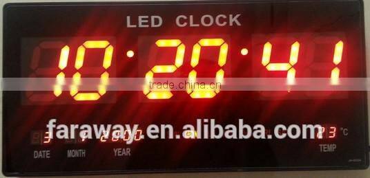 led digital clock for underground parking