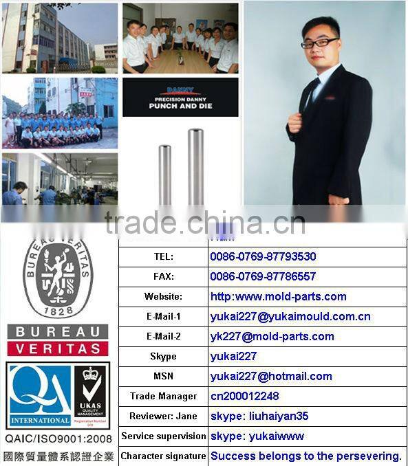 Brass guide bushings for mold