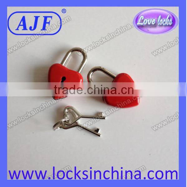 Promotional Heart shape love diary lock for sudents