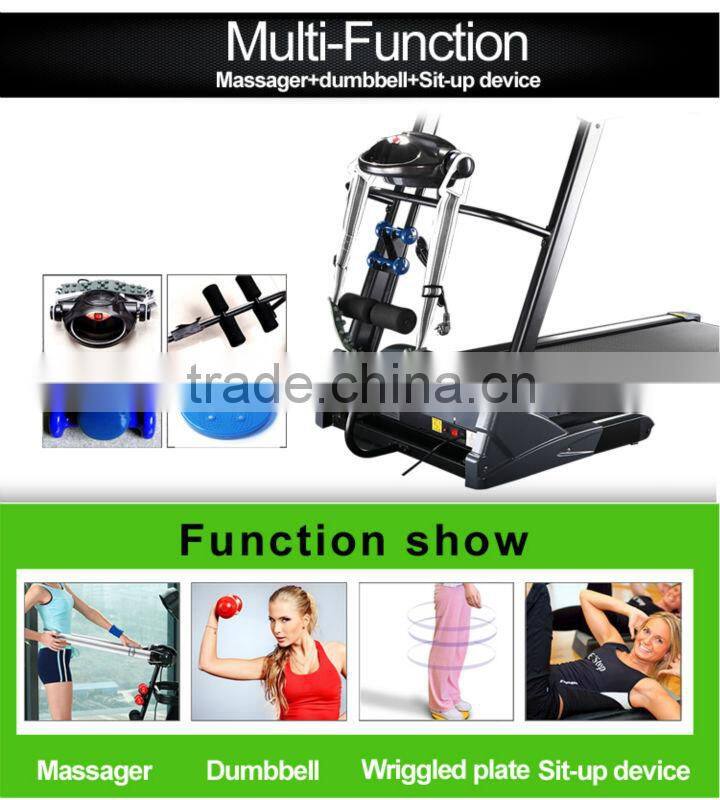 home gym motorized treadmill fitness equipment