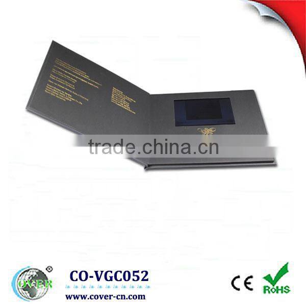 7 inch LCD TFT video brochure for advertising