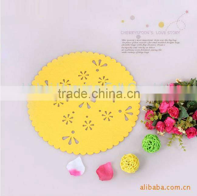 Christmas home decoration Felt coasters