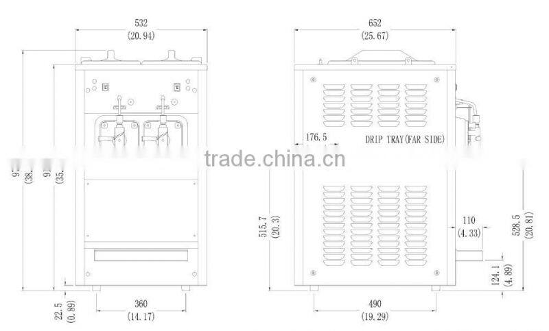 Making frozen commercial ice slush machine for sale