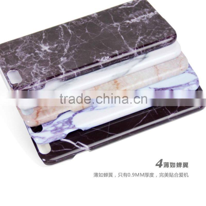 Poplar design 2016 marble PC hard case for iphone 6s