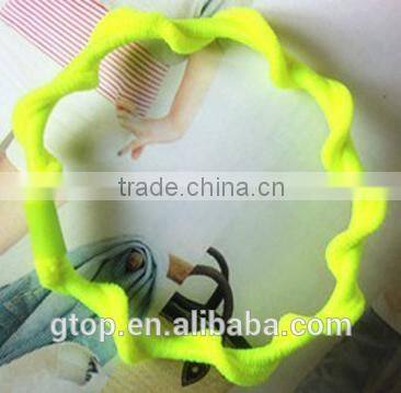Wholesale rubber elastic hair circle cheap good quality R-0003