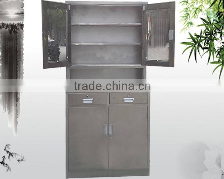 Mortuary equipments Mobile office cabinet 3 Doors Cabinet