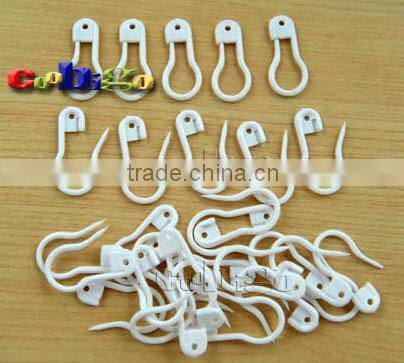 7/8"Length Plastic Colorful Safety Pins For Label Tags Fasteners Charms Baby Shower #FLQ001-A(Mix-s)
