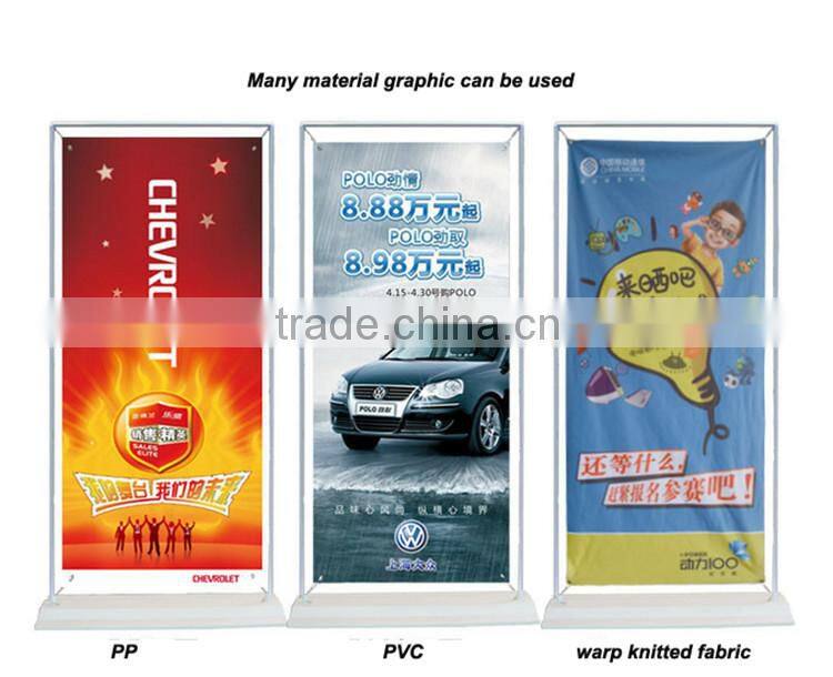 Stable advertising picture display racks