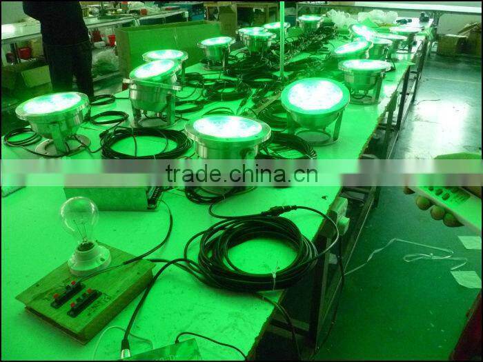dmx rgb led pool lights, 36W rgb led swimming pool light IP68