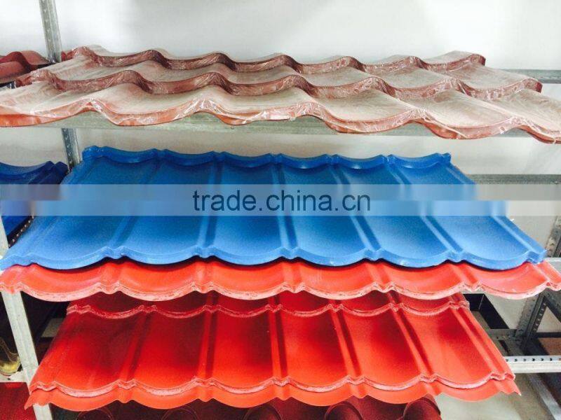 QJ Color Steel roofing step tile