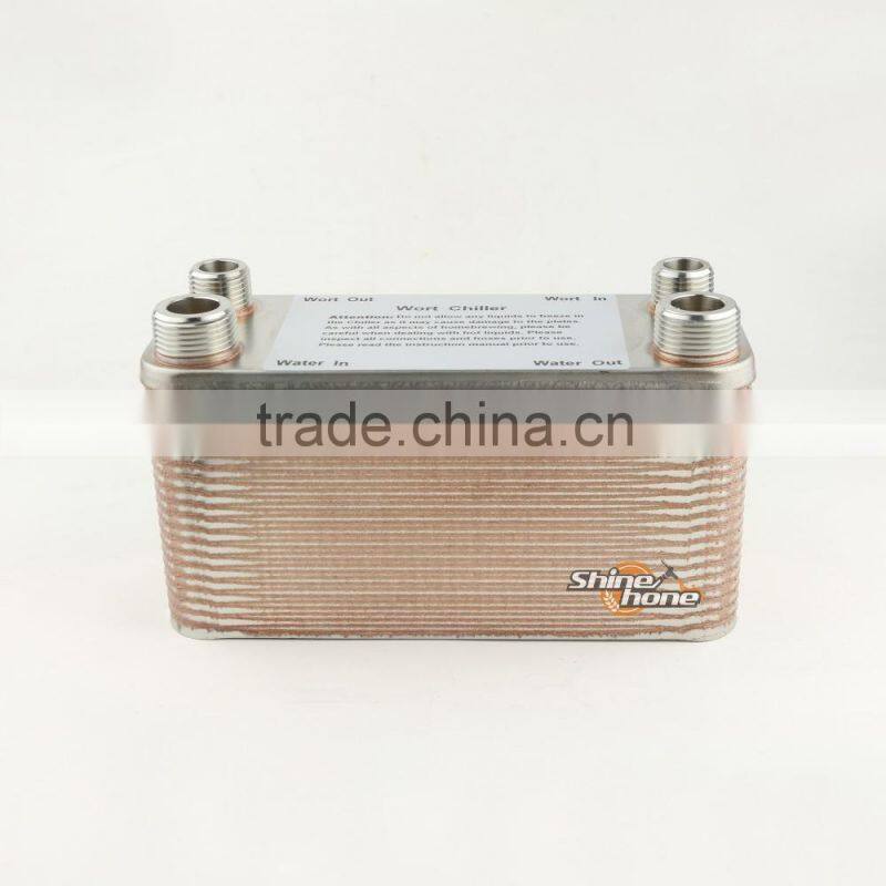 40 Plate 7.5"x2.9" Home Brewing Beer Wort Chiller