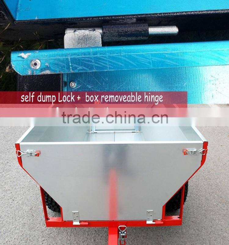 Box trailer/ATV tow behind trailer/ ATV log trailer