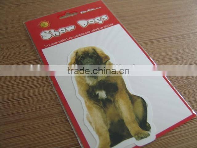 home window decoration 3d pvc sticker paper