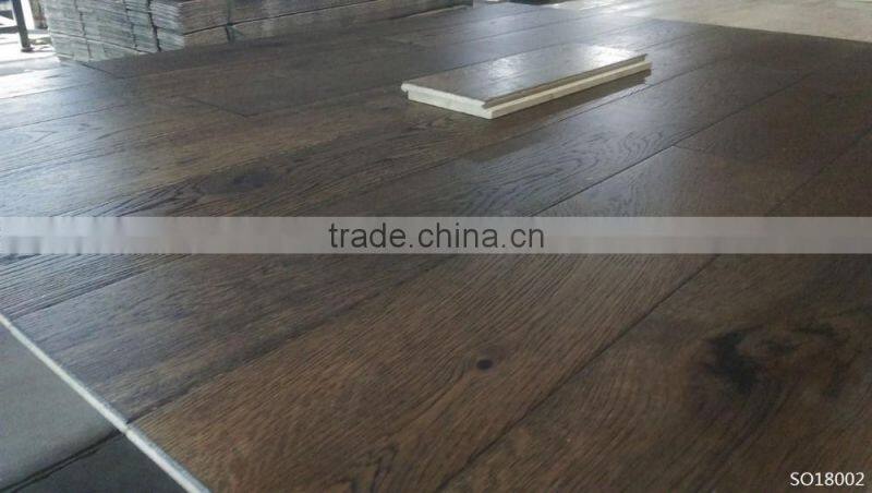 New Design Click Oak Solid wood Flooring