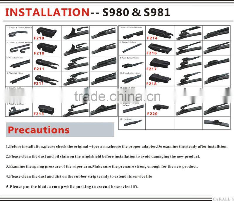 Spanish automotive limpia parabrisas