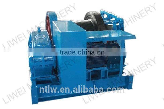 60KN low speed electric winch