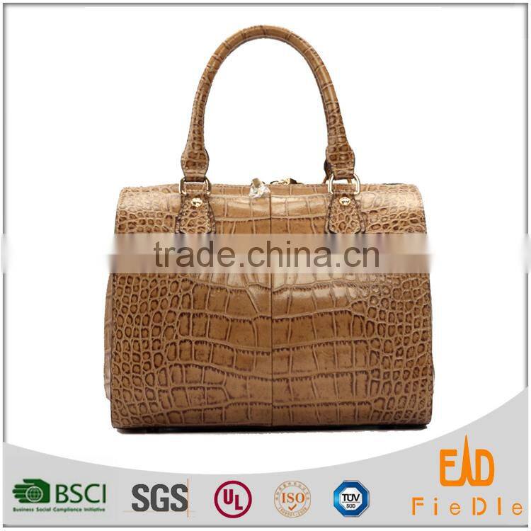 S253-A2273 Popular western latest styles guangzhou lady genuine custom leather handbag women