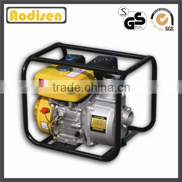 2 inch 50mm Aodisen GP80, 168F 5.5hp GX160 honda engine, 163cc, hand start, SGS approved, portable small gasoline water pump