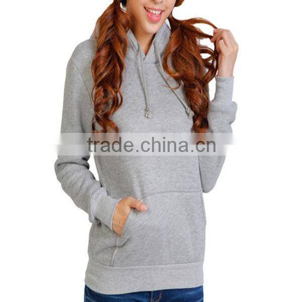 Hot Sale ! 2014 Colorful Fashion Design Cheap Girls Plain Black Hoodies (lyt-04000234)