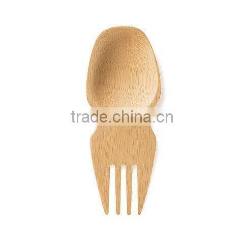 2014 fancy novelty tableware,bamboo spoon & fork,sporks