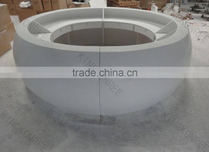 modern stone office small reception desks