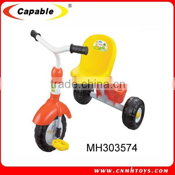 china cheap kid tricycle with two front wheels