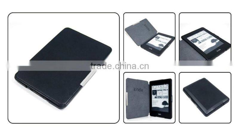 Factory Price 6inch Kindle Paper Leather Case