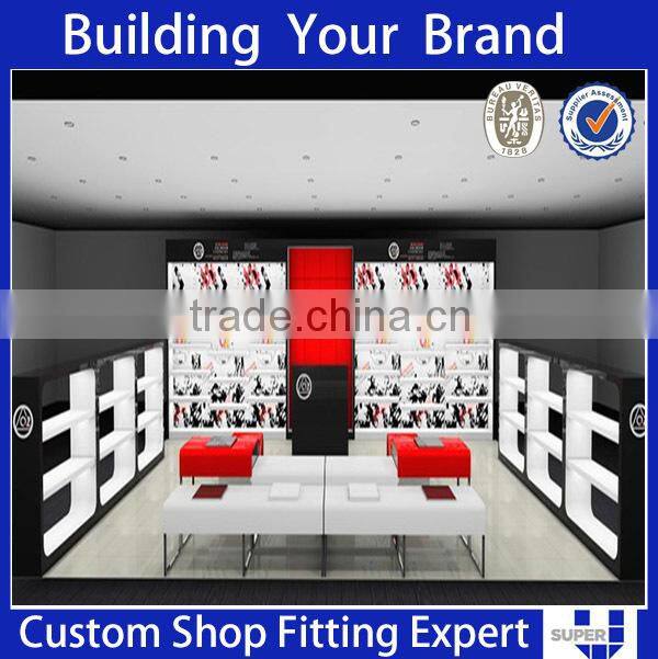 manufacture cashier counter for flagship store with led lighting