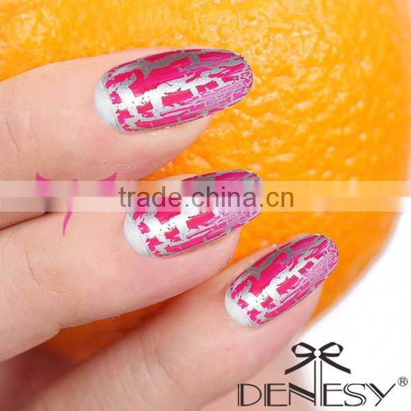 Hot new arrvail Denesy crack nail paint varnish set
