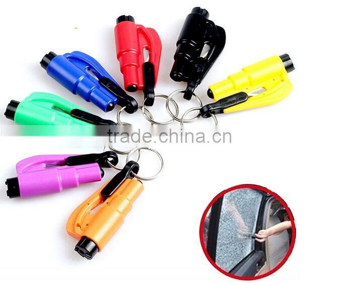 multifunctional emergency led car safety hammer